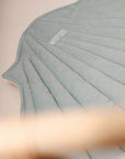 Organic Cotton Velvet Mint Shell Playmat