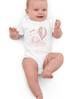 Personalised Name Bunny Hot Air Baloon Bodysuit