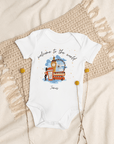 Welcome to the World London Town (Personalised Name Bodysuit)