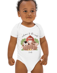 Welcome to the World Farm Animals (Personalised Name Bodysuit)