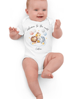Welcome to the World Safari Balloons (Personalised Name Bodysuit)