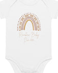 Neutral Heart Rainbow Baby Due Bodysuit