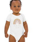 Neutral Rainbow Baby Due Bodysuit