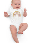 Neutral Rainbow Baby Due Bodysuit