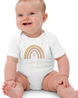 Neutral Heart Rainbow Baby Due Bodysuit