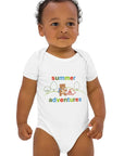 Summer Adventures Bodysuit in White