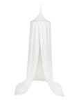Cream Organic Cotton Bed Canopy for Sleep and Play