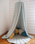 Mint Organic Cotton Hanging Canopy
