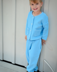 The Comfy Cardigan - SKY BLUE