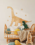 Origami Diplodocus Dinosaur – Wooden Wall Decoration, XL