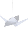White Handmade Origami Nursery Mobile