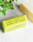 Peppermint and Eucalyptus 100% Natural Vegan Plastic-free Solid Shampoo