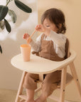 Premium Growing Green 3-in-1 Adjustable Highchair by Nobodinoz, Stylish Organic Cotton Cover, Handcrafted Beechwood Design by Ella James at brixbailey.com