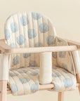 Premium Growing Green High Chair Tray Table, detachable cream plywood top, safe resilient easy-clean accessory for beechwood highchair by Ella James at brixbailey.com