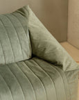 Chelsea Armchair Beanbag in Olive Green by Nobodinoz