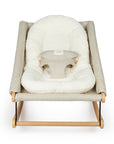 Premium Growing Green Baby Bouncer Inner Cushion by Nobodinoz, Terry Cotton and Twill, Comfortable Support for Newborns by Ella James at brixbailey.com