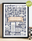 Personalised How To Cook Everything Vegetarian Print
