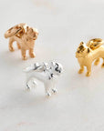 Pug Silver Dog Charm