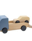 Wooden Transporter Truck With Car by Sebra