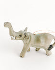 Hand-Carved Elephant Ornament-2