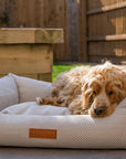 THE CHATSWORTH | LUXURY MEMORY FOAM BOLSTER DOG BED