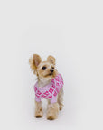 Rhombic Jacquard Short Sleeveless Jumper