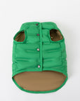 Sleeveless Button-up Jacket without Hood