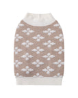 Sleeveless Floral Textured Jumper