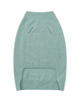 Sleeveless Jumper with Golden Metal Logo