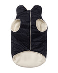 Sleeveless Puffer Jacket with Golden Logo