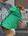 Zip-up Puffer Jacket with Hood