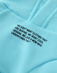 Hoodie with Slogan