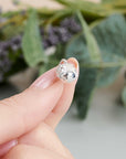Owl Personalised Silver Charm