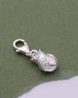 Owl Personalised Silver Charm