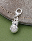 Owl Personalised Silver Charm