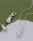 Owl Personalised Silver Charm
