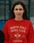 Padel North Pole Christmas Jumper — Unisex Sweatshirt