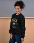 Padel North Pole Christmas Jumper — Unisex Sweatshirt Black