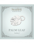 Monstera Palm Leaf Silver Charm