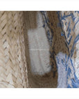 Wicker Bag Blue Eye