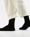 Save the Black Panthers Ribbed Bamboo Socks