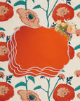 Papaya Coloured Placemats - Set of 4