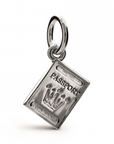 Passport Personalised Silver Charm
