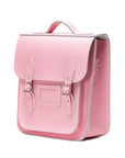 Handmade Leather City Backpack - Pastel Pink
