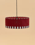 Nododinoz Paul Lampshade in Burnt Red 50cm
