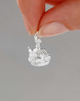 Brighton Pavilion Silver Charm