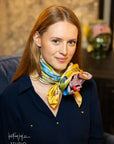 Pax et Amor - Peace and Love Silk Scarf