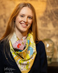 Pax et Amor - Peace and Love Silk Scarf