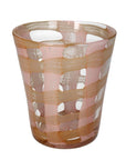 Peach Affect Candle Holder / Vase Large