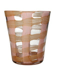 Peach Affect Candle Holder / Vase Large